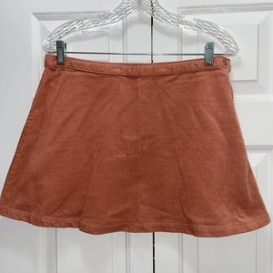 Forever 21 Light Pink Corduroy Skirt